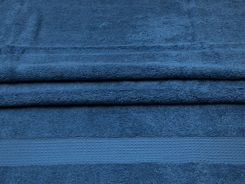 Pure Basic BATH TOWEL 100x150 Cm. Dark Blue