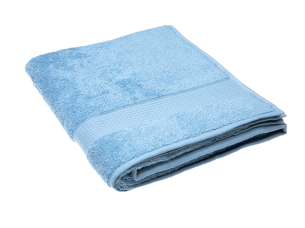 Pure Basic BATH TOWEL 100x150 Cm. Blue