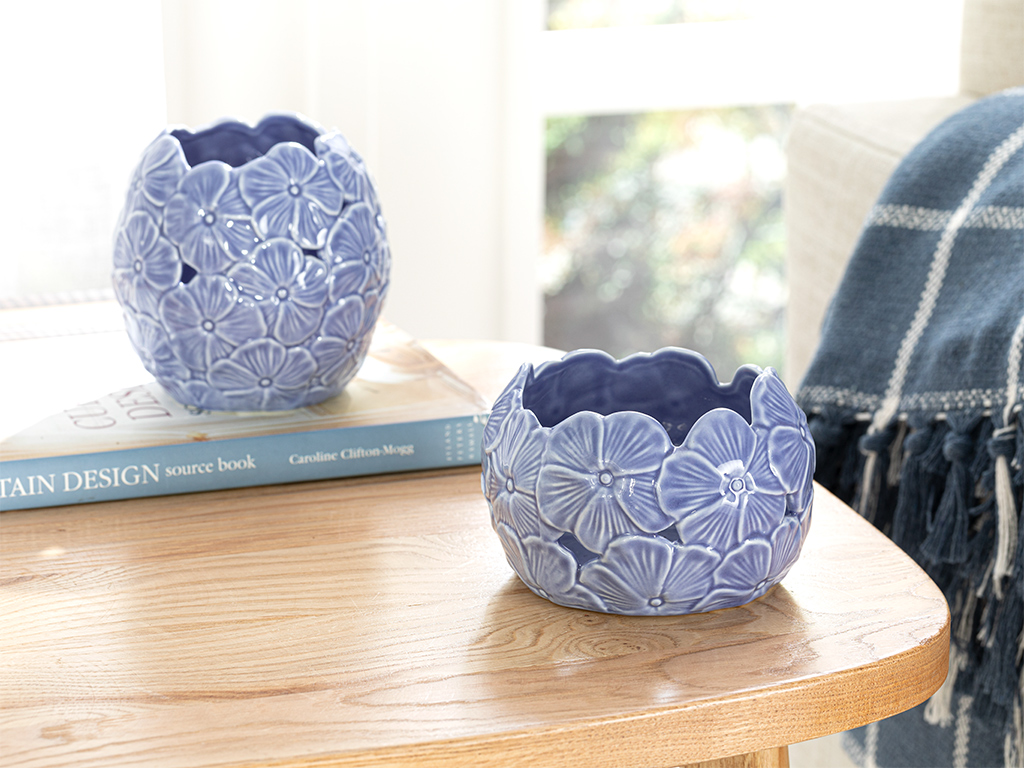 Hortensia Porcelain DECORATIVE CUP Lilac