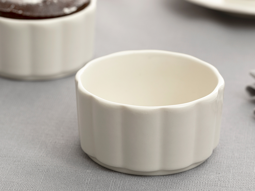 Viyana Porcelain 8,5 Cm Light Cream