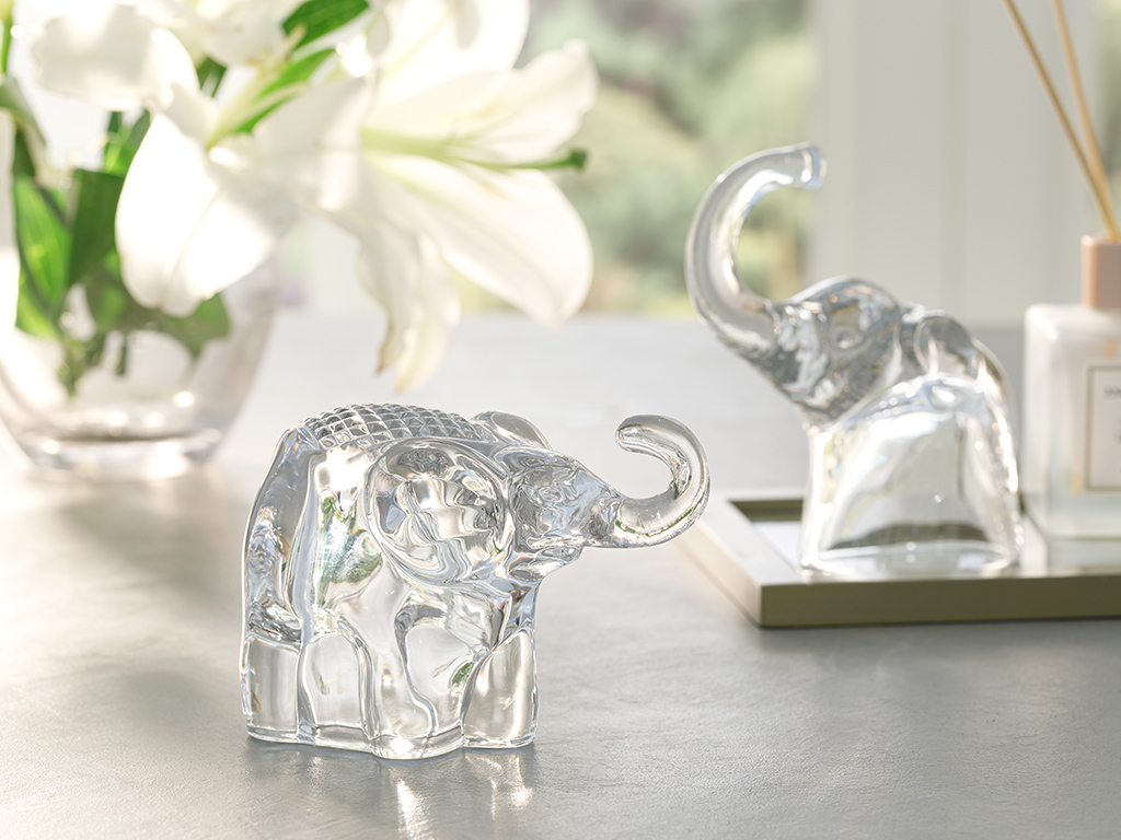 Elephant Decoratıve Object Transparent