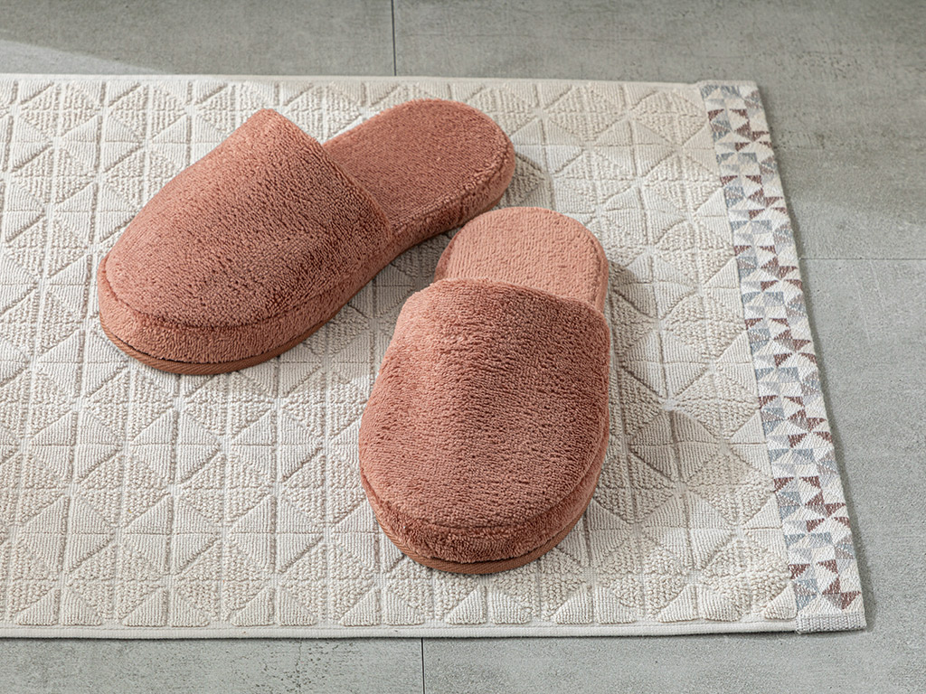 Softy Triga Cotton SPA SLIPPERS Rose Color