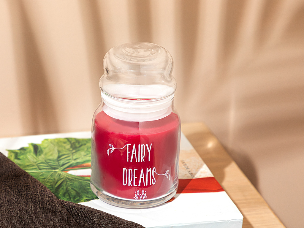 FAIRY DREAMS SCENTED CANDLE Light Pink,
