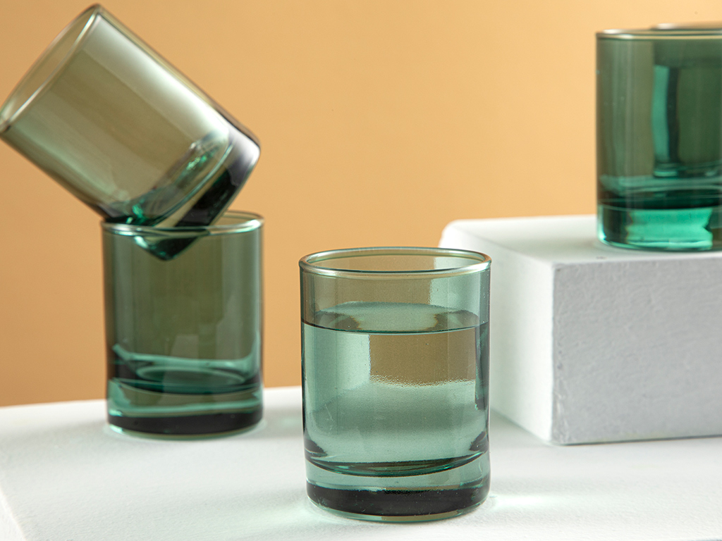 Water Glass 65 Ml Green