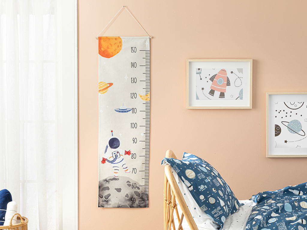 Galaxy Kid's Height Meter Beige