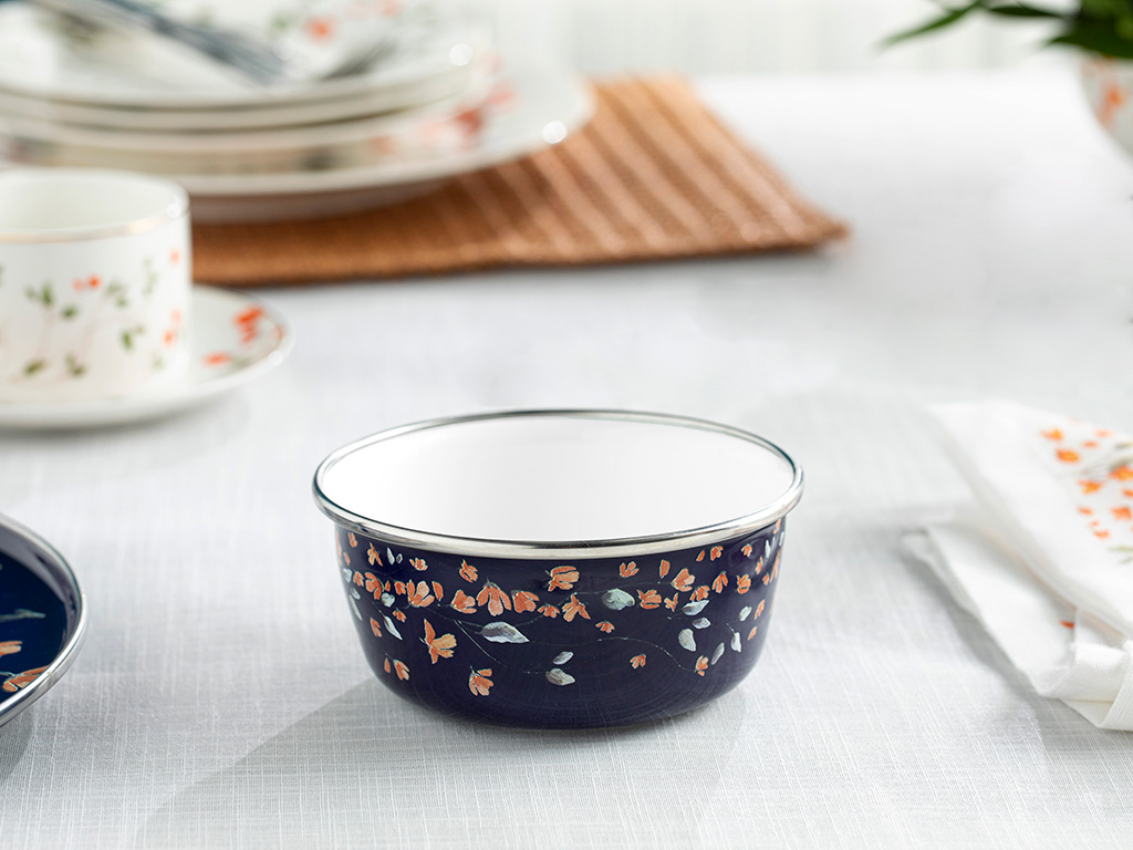 Belleza Enamel Bowl  12 Cm