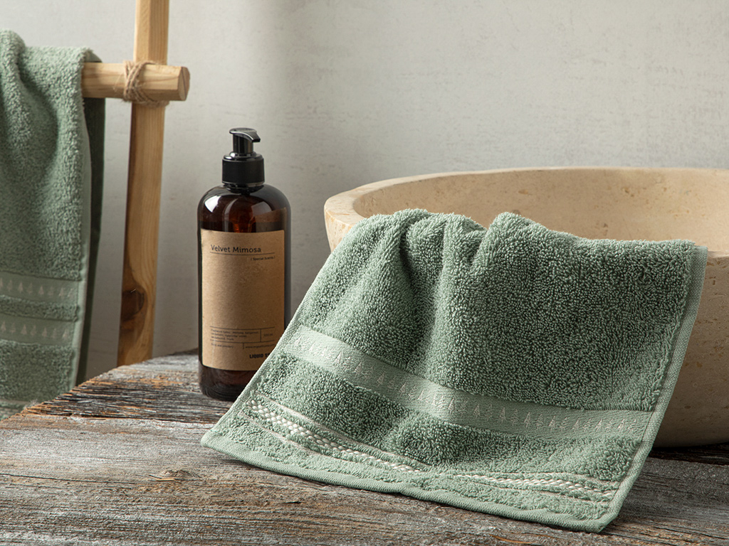 Colina Hand Towel 30x40 Cm Green