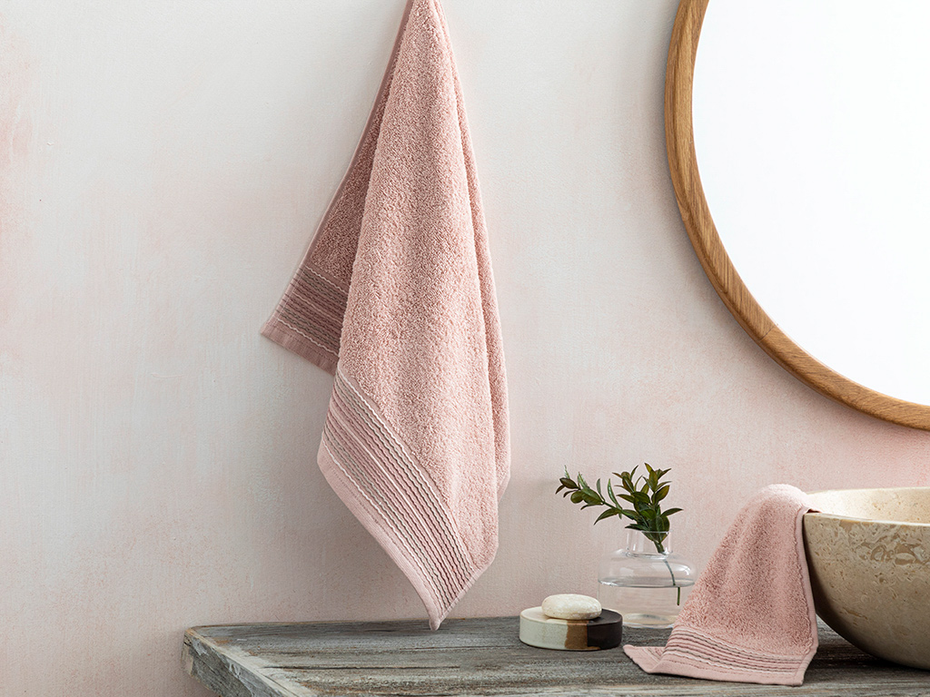 Arianna Face Towel 50x70 Cm Pink