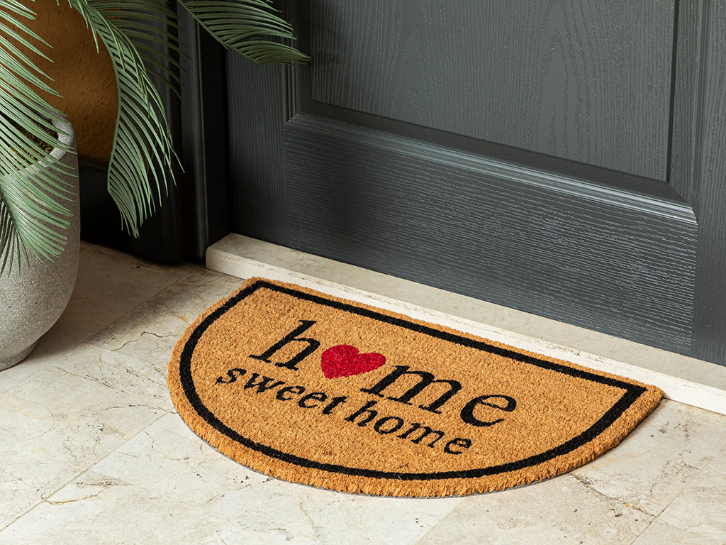 Home Printed Doormat 40x60 Cm Natural