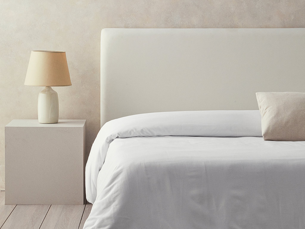Novella Premium Soft Cotton Single Size Duvet Cover 160x220 Cm White