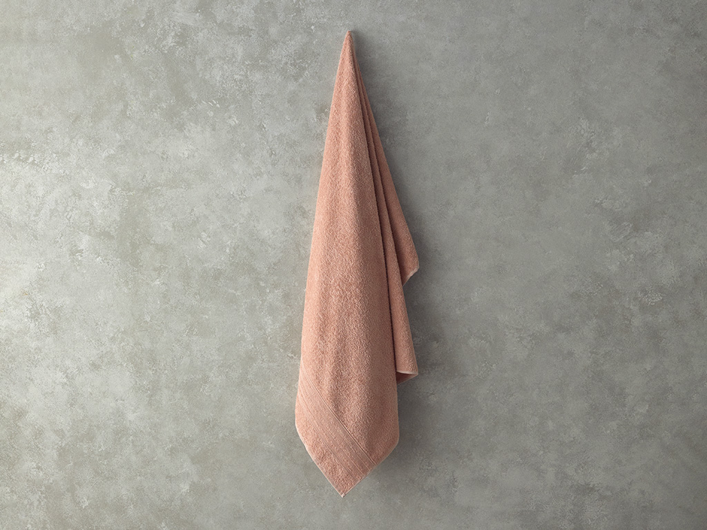 Pure Basic Bath Towel 100x150 Cm Light Pink