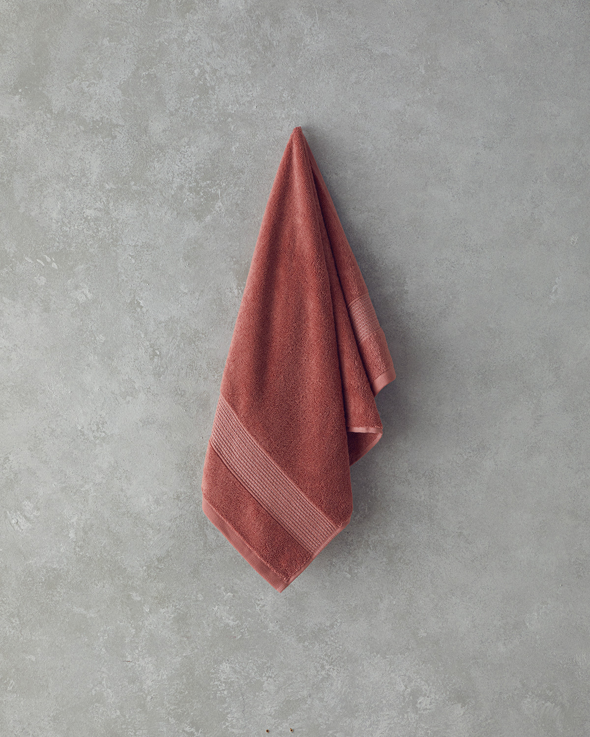 Deluxe Low Twist Face Towel 50x90 Cm Dusty Rose