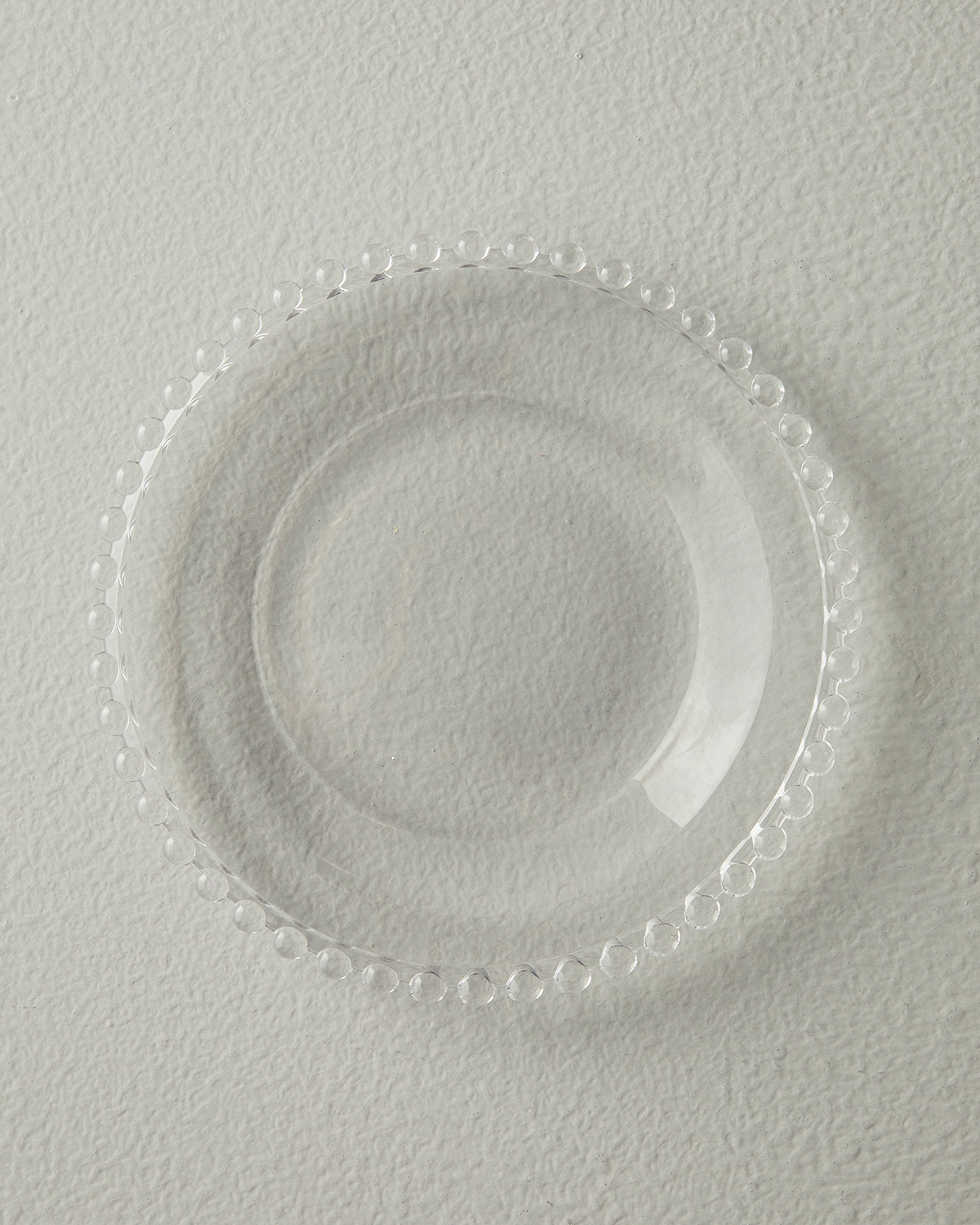 Miny Glass Cake Plate 20 Cm Transparent