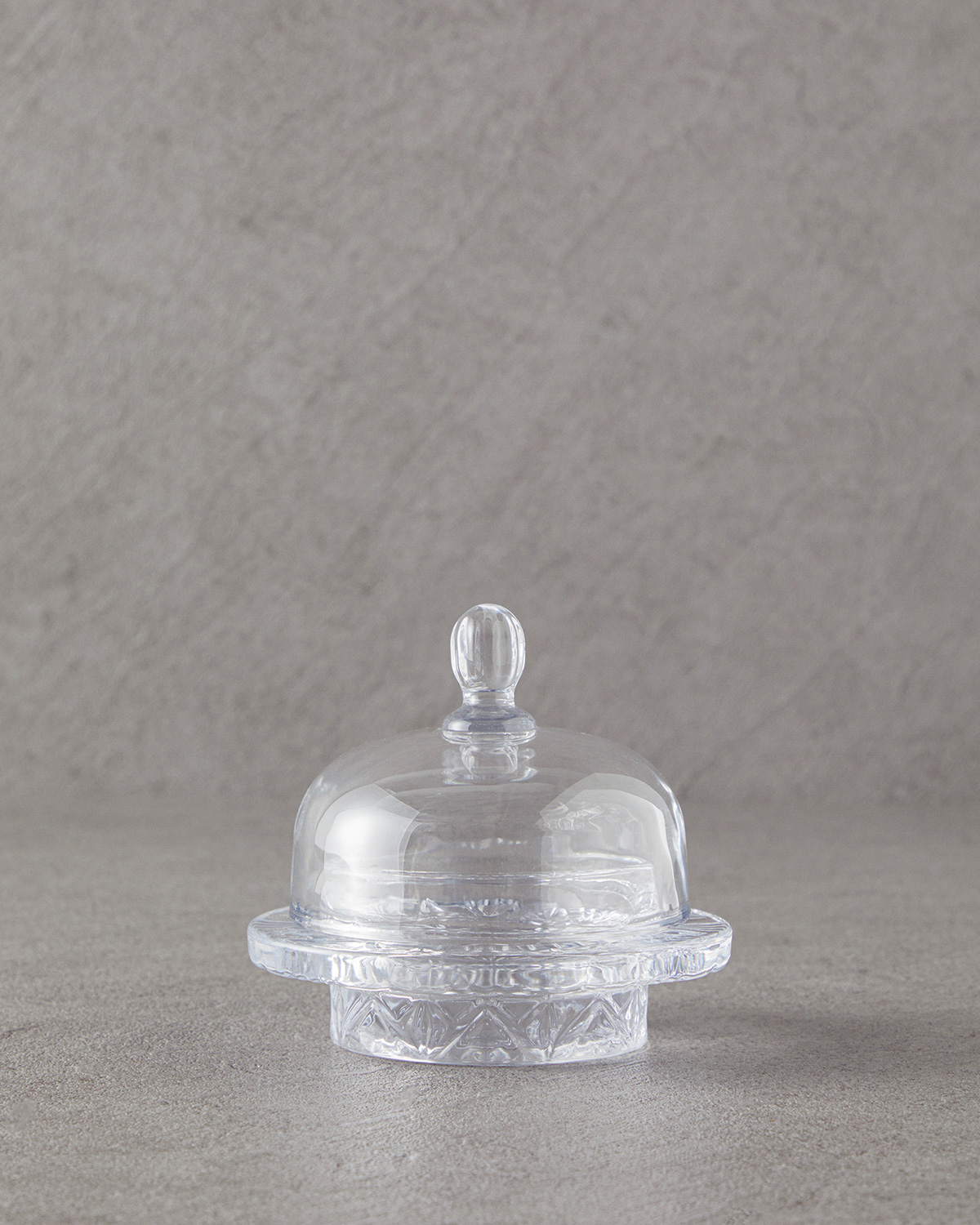 Rolly Glass Sugar Bowl 11 Cm Transparent