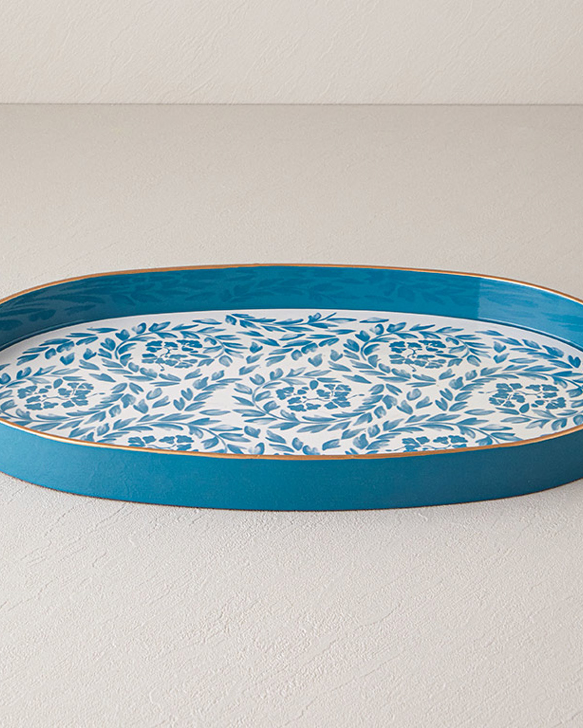 Carnival Time PP Tray 44x30 Cm Blue