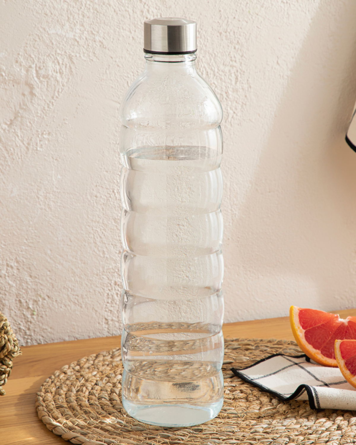 Caprice Glass Bottle 1250 Ml Transparent