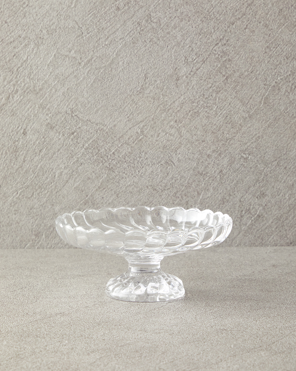 Fiona Glass With Stand Serving Ware 14.5 Cm Transparent