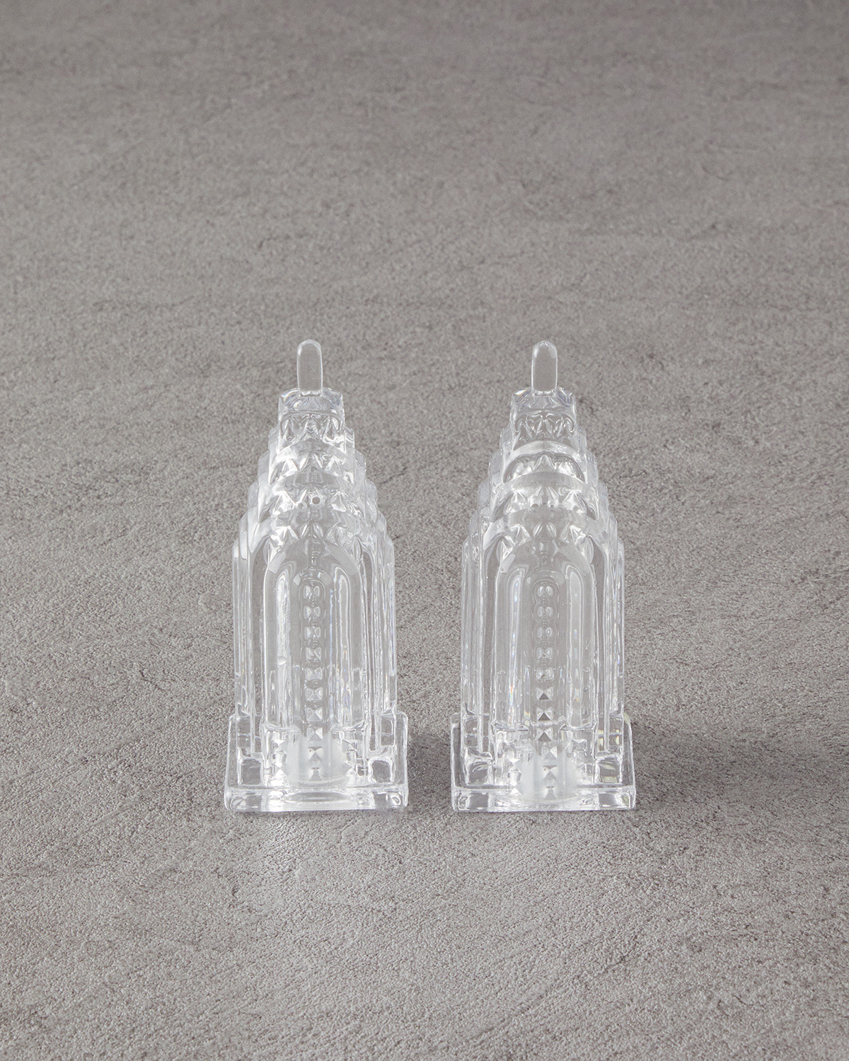 Kerry Glass Salt And Pepper Shaker 5.5x5.5x7 Cm Transparent