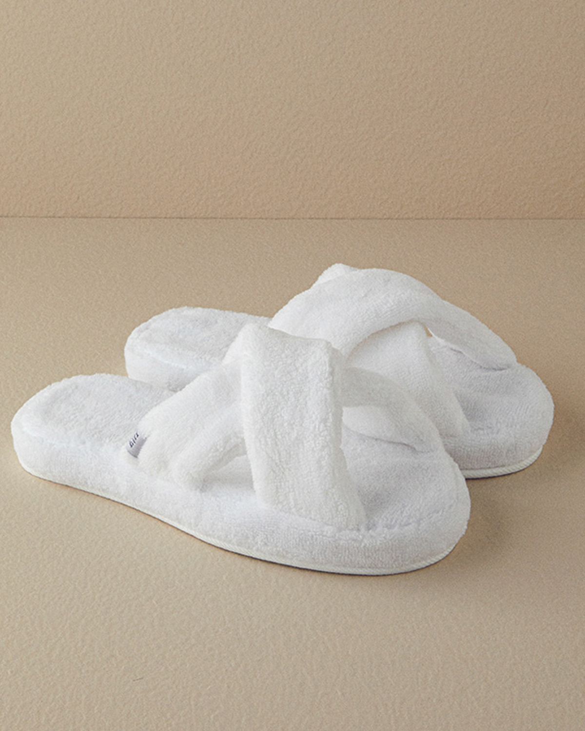 Triga Cotton Bathroom Slippers 36-40 White