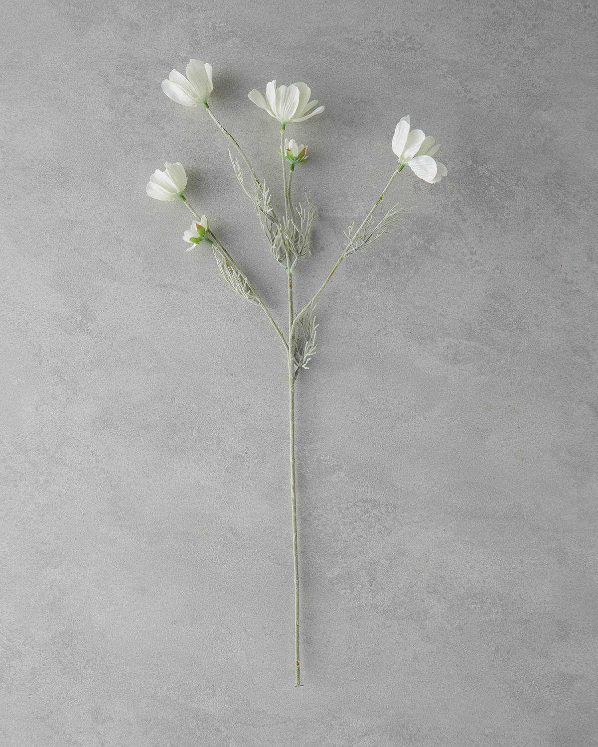 Daisy Bouquet Green Single Branch Artificial Flowe 62 Cm White