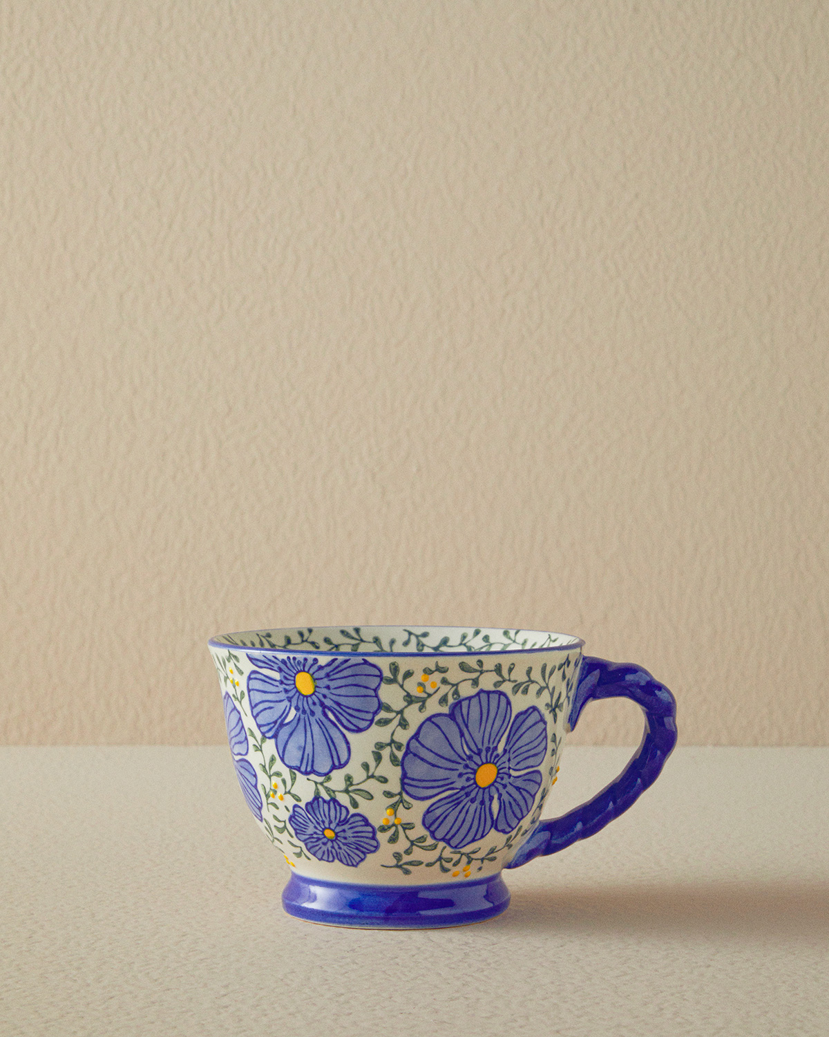 Marsha Ceramic Mug 400 Ml Navy Blue