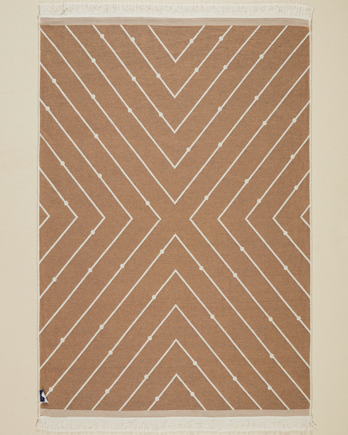 Mirage Woven Rug 120x180 Cm Beige