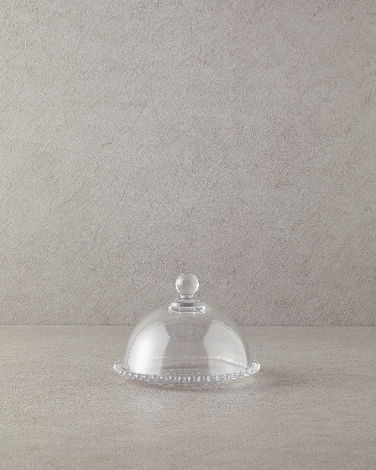 Miny Glass With Cover Serving Ware 19 Cm Transparent