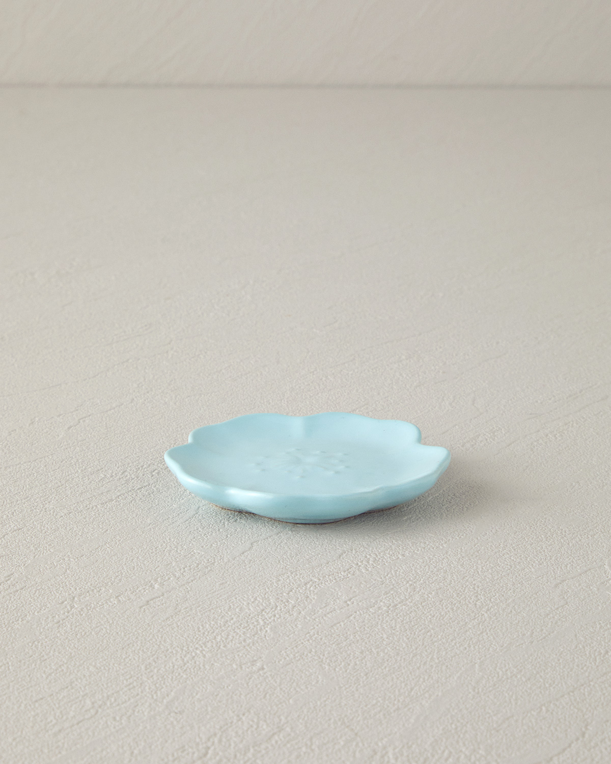 Bellflower Ceramic Snack Bowl 9 Cm Light Blue