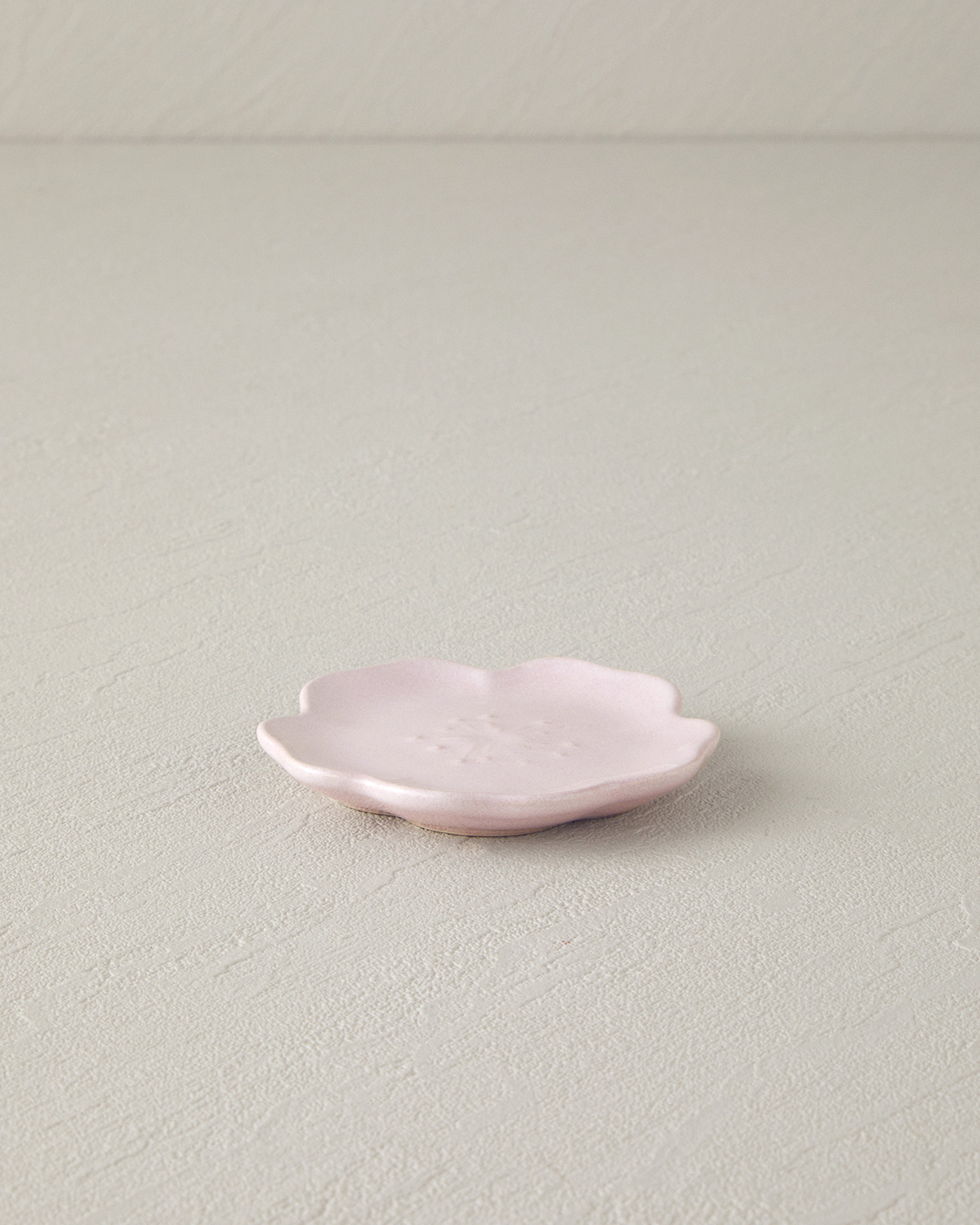 Bellflower Ceramic Snack Bowl 9 Cm Light Pink