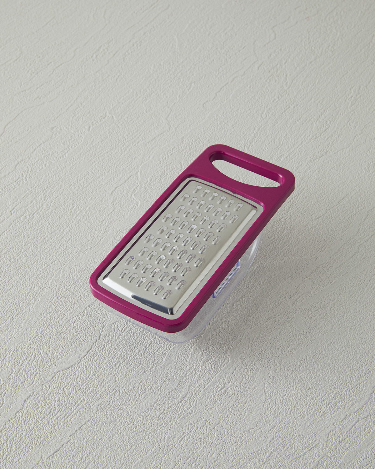 Miny Plastic With Container Grater 5,6x13x4 Cm Pınk