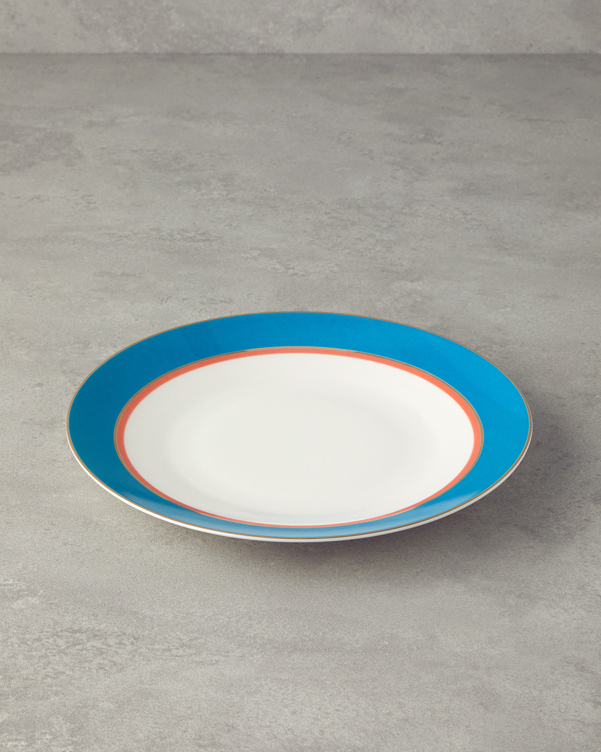 CarnyBone Porcelain Serving Plate 25 Cm Blue