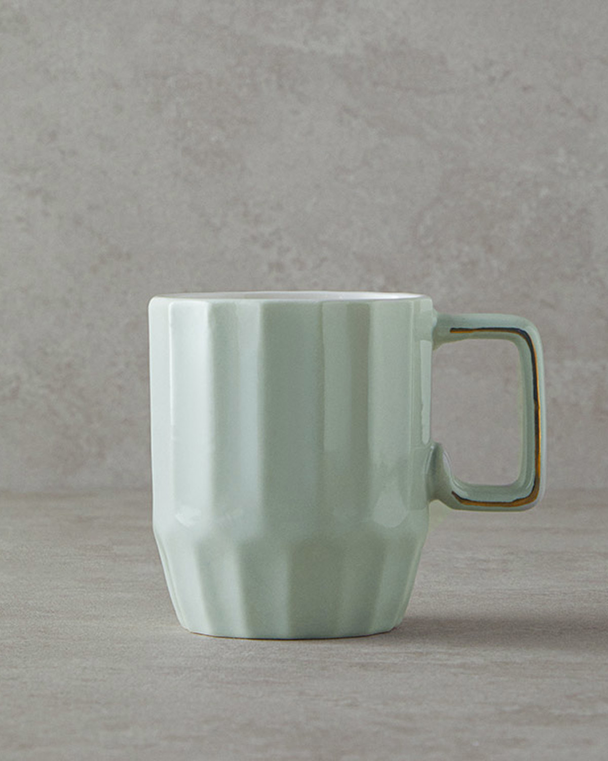 Angely New Bone China Mug 270 Ml Green