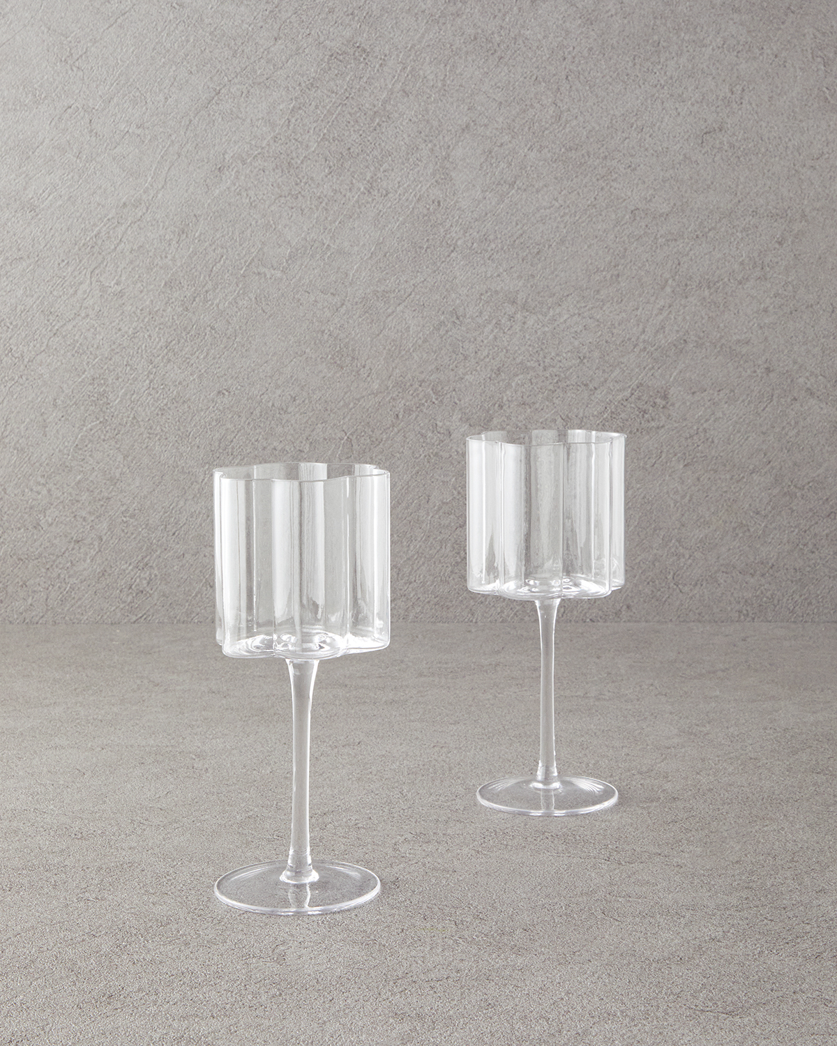 Glass 2 Pcs Chalice 320 Ml Transparent