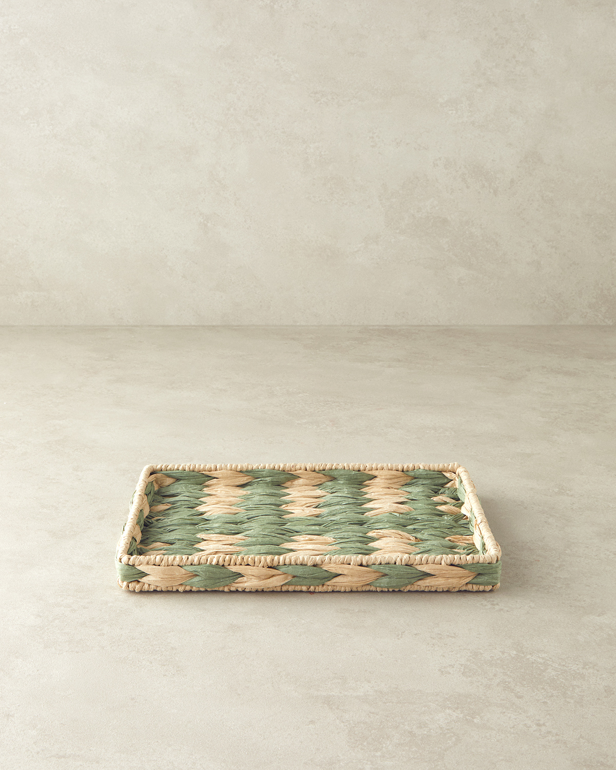 Bistro Paper Tray 30x20 Cm Green