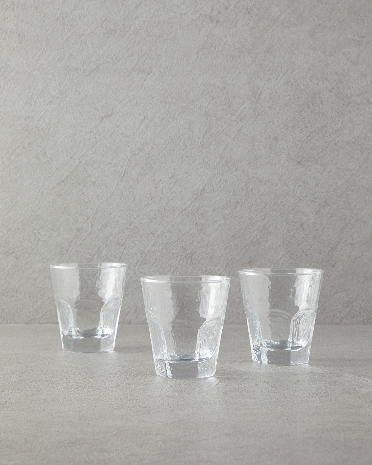 Ramona Glass 3 Pcs Glass 375 Ml Transparent