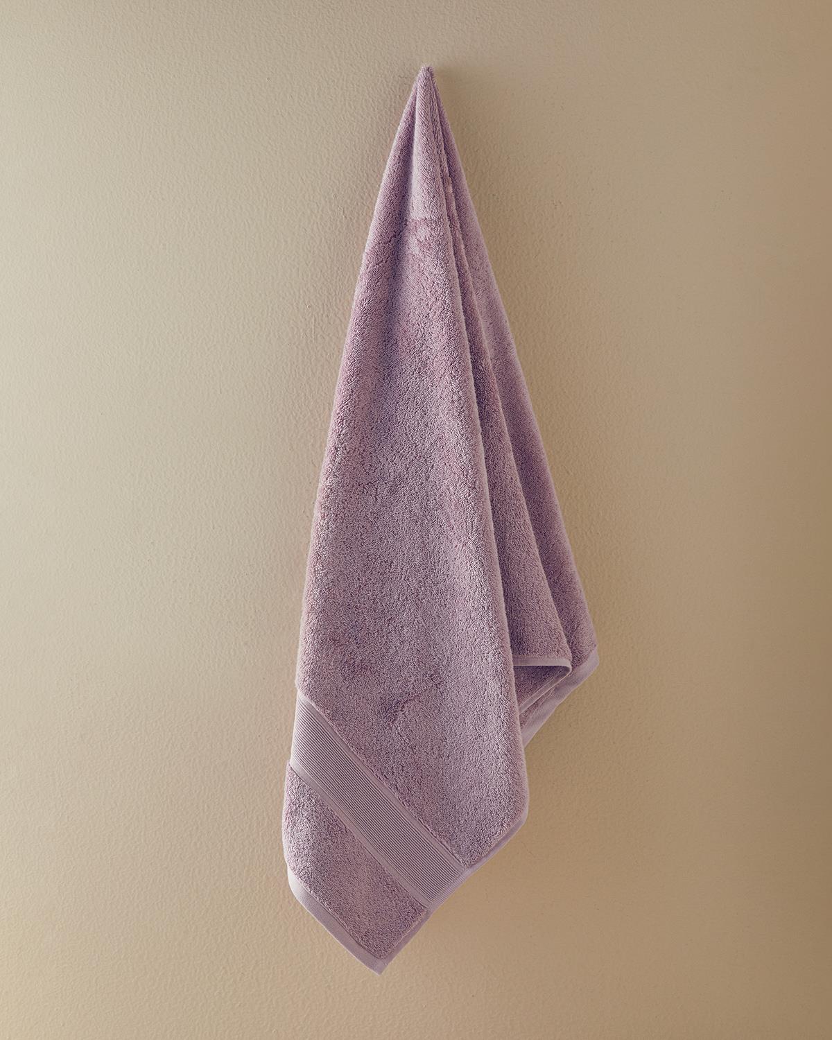 Poffy Soft&Premium Cotton Bath Towel 90x150 Cm Purple