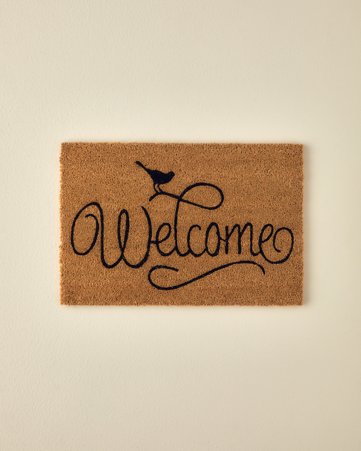 Welcome Printed Doormat 40x60 Cm Natural