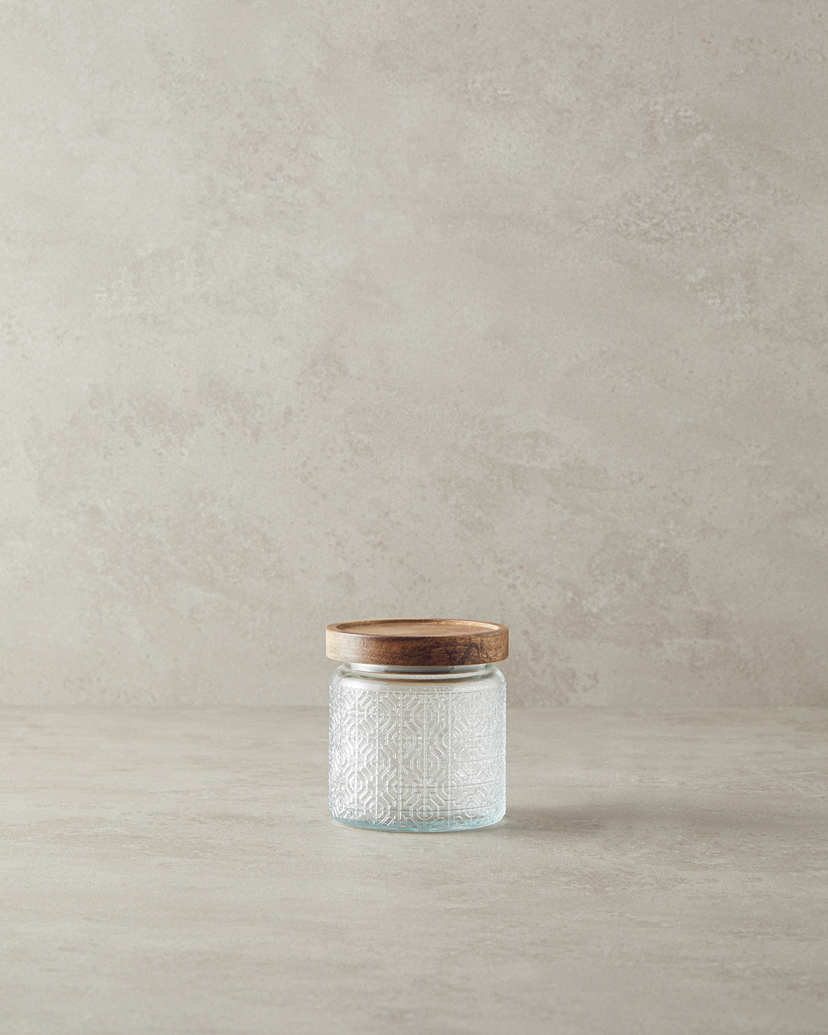 Berba Glass Jar 700 Ml Transparent