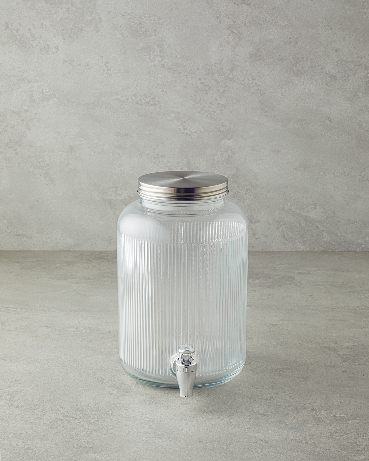 Samira Glass Soft Drink Holder 3.3 L Transparent