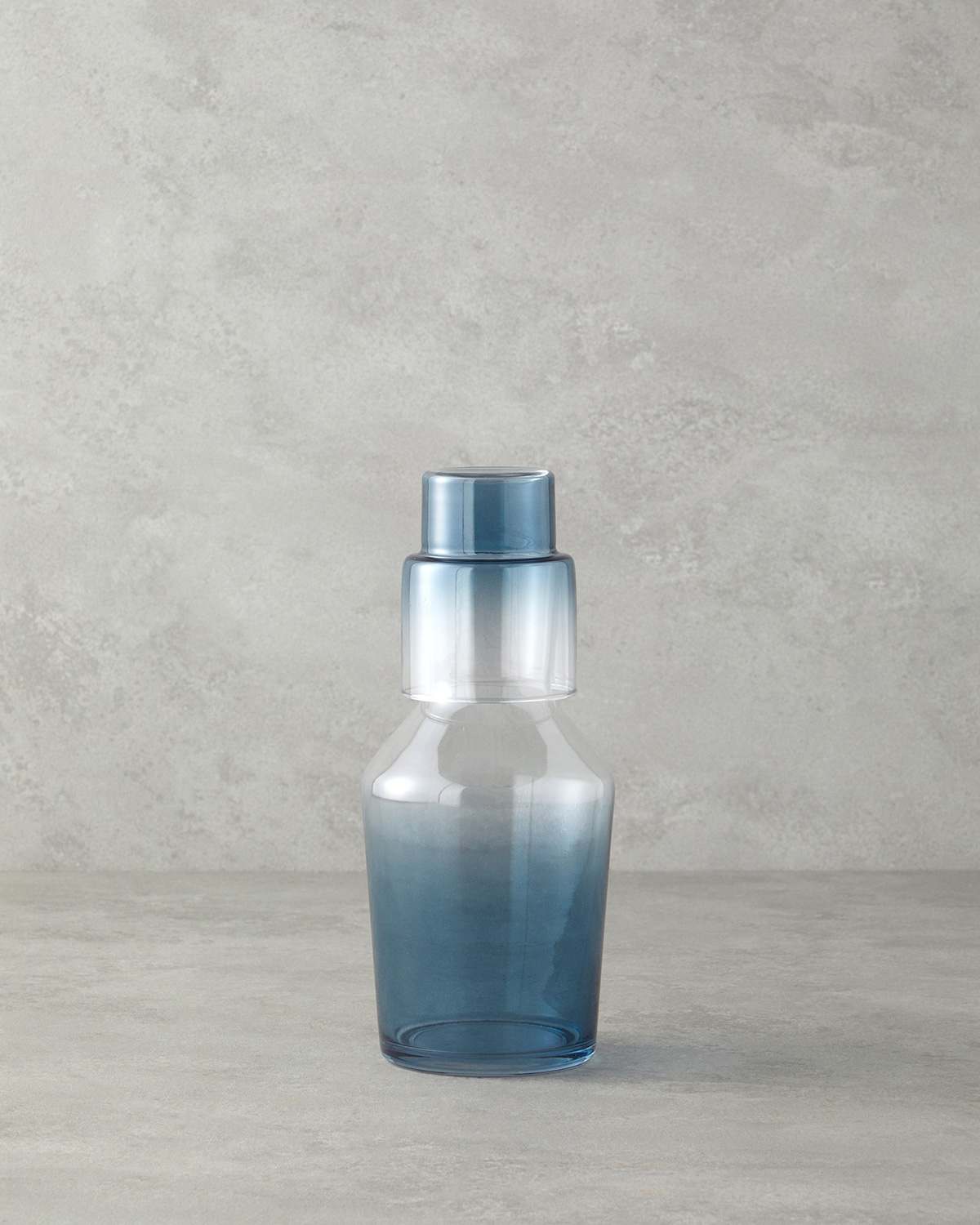 Nighttime Glass Bedside Jug 1150 Ml Anthracite