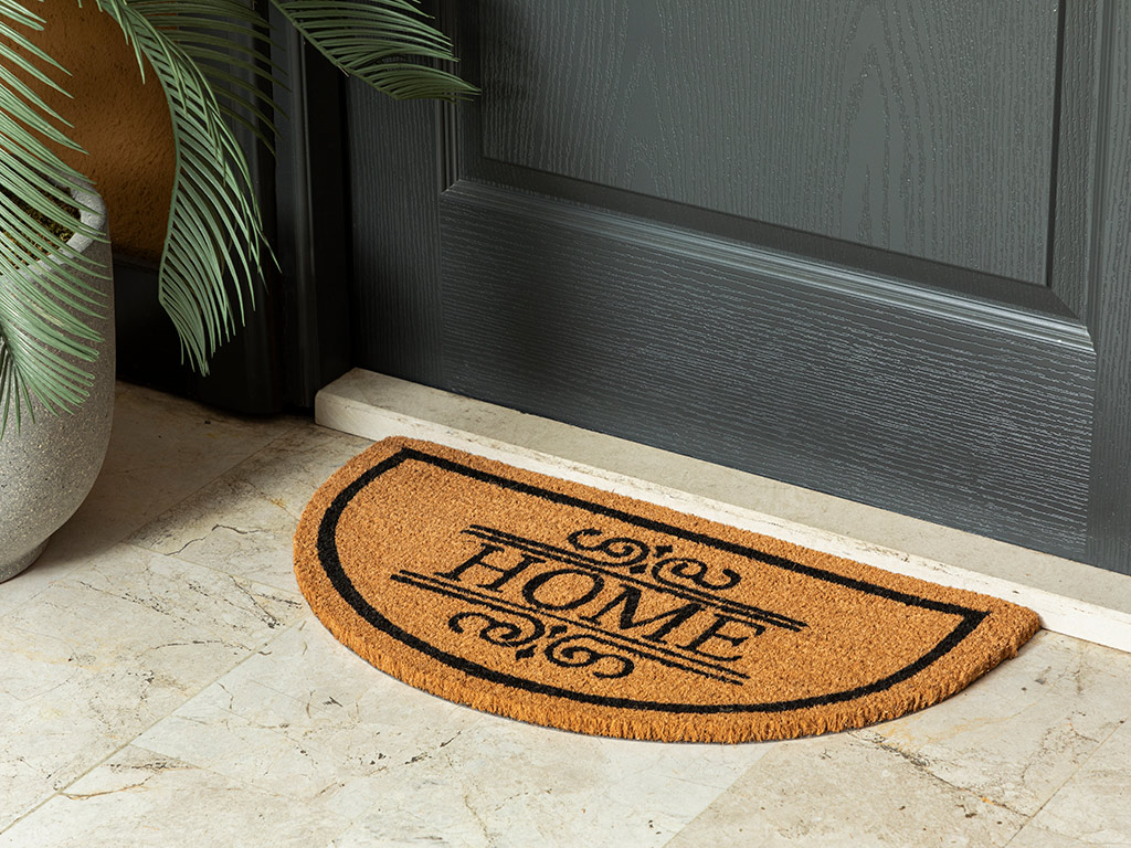 Home Printed Doormat 33x60 Cm Natural