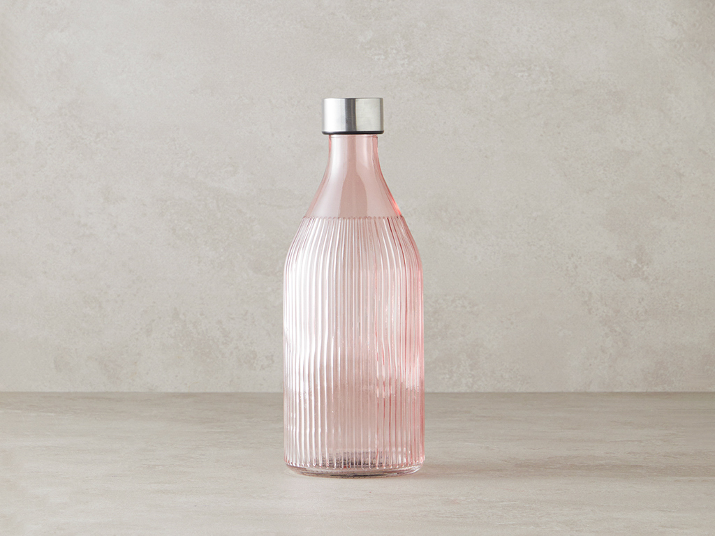 Melie Glass Bottle 1000 Ml Pınk