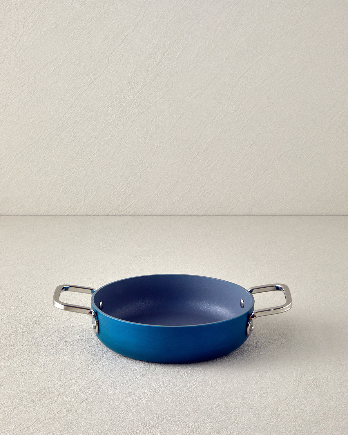 Luna Aluminum Omelet Pan 20 Cm Blue