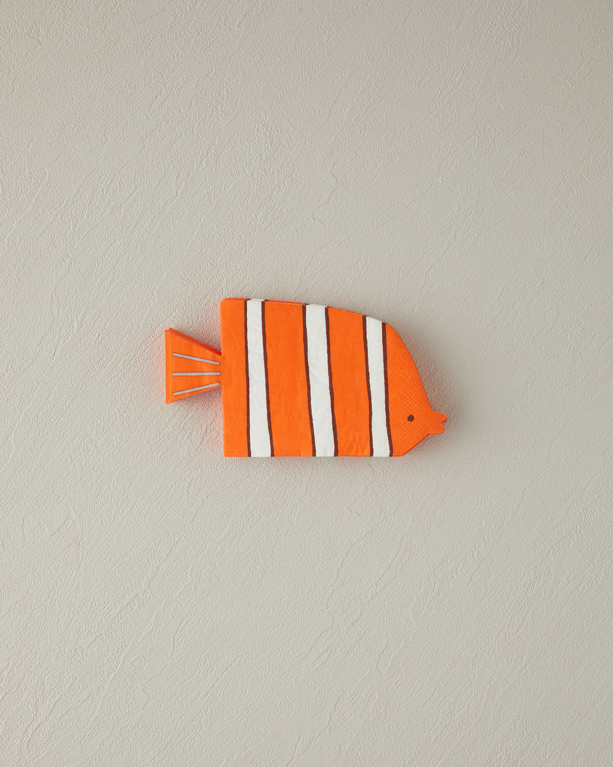 Fish Paper 20 Pcs Napkin 33x33 Cm Orange