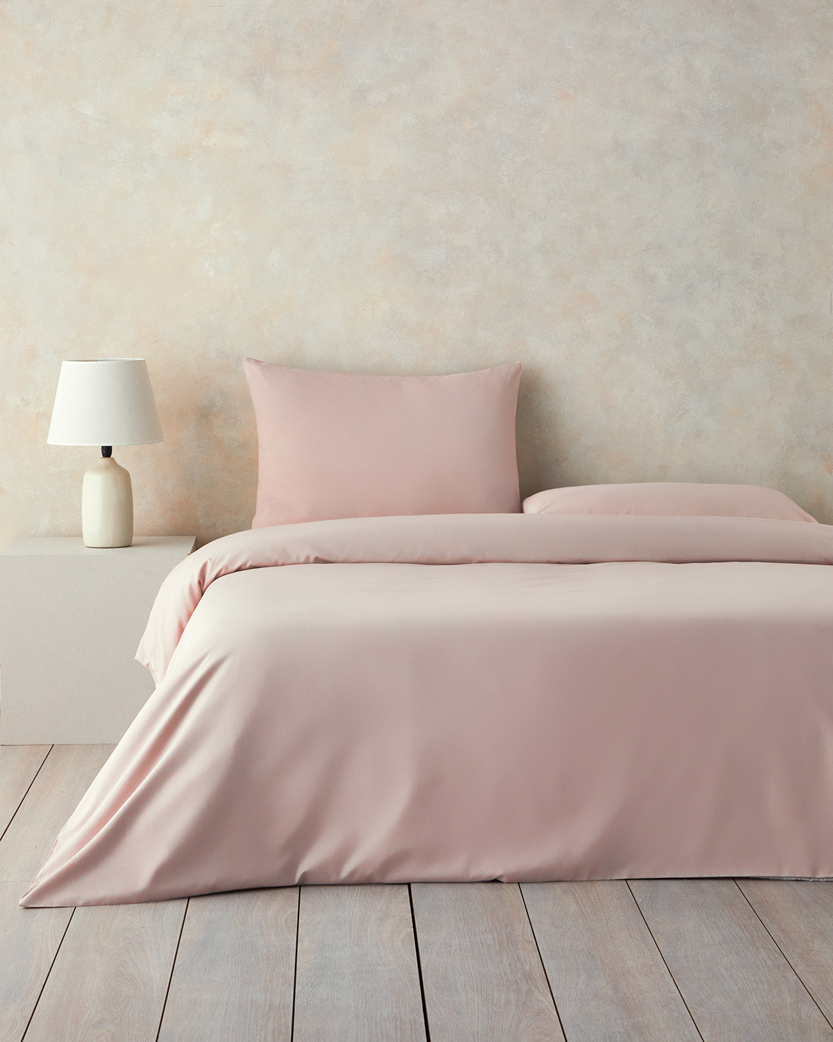 Pure Cotton Double Size Duvet Cover 200x220 Cm Powder Pınk