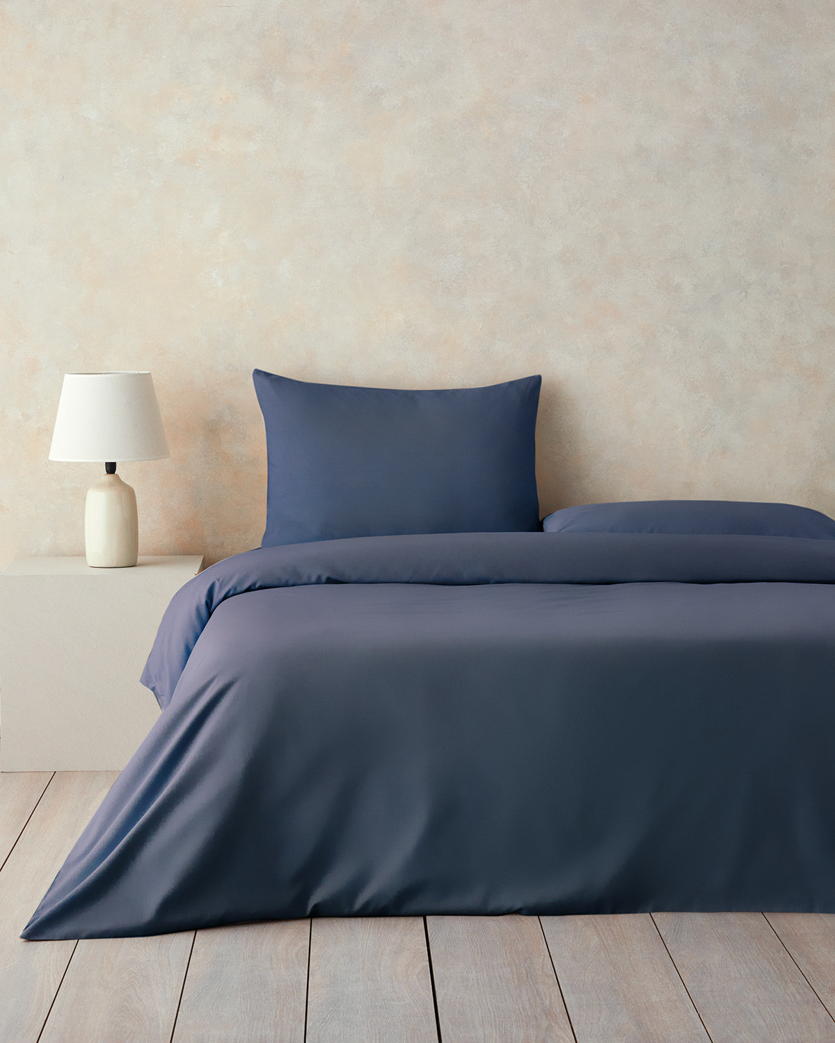 Pure Cotton King Size Duvet Cover 240x220 Cm Night Blue