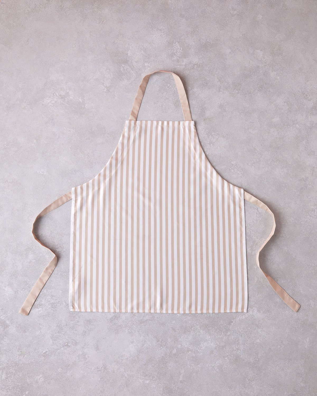 Chef Polyester Kitchen Apron 65x75 Cm Beige