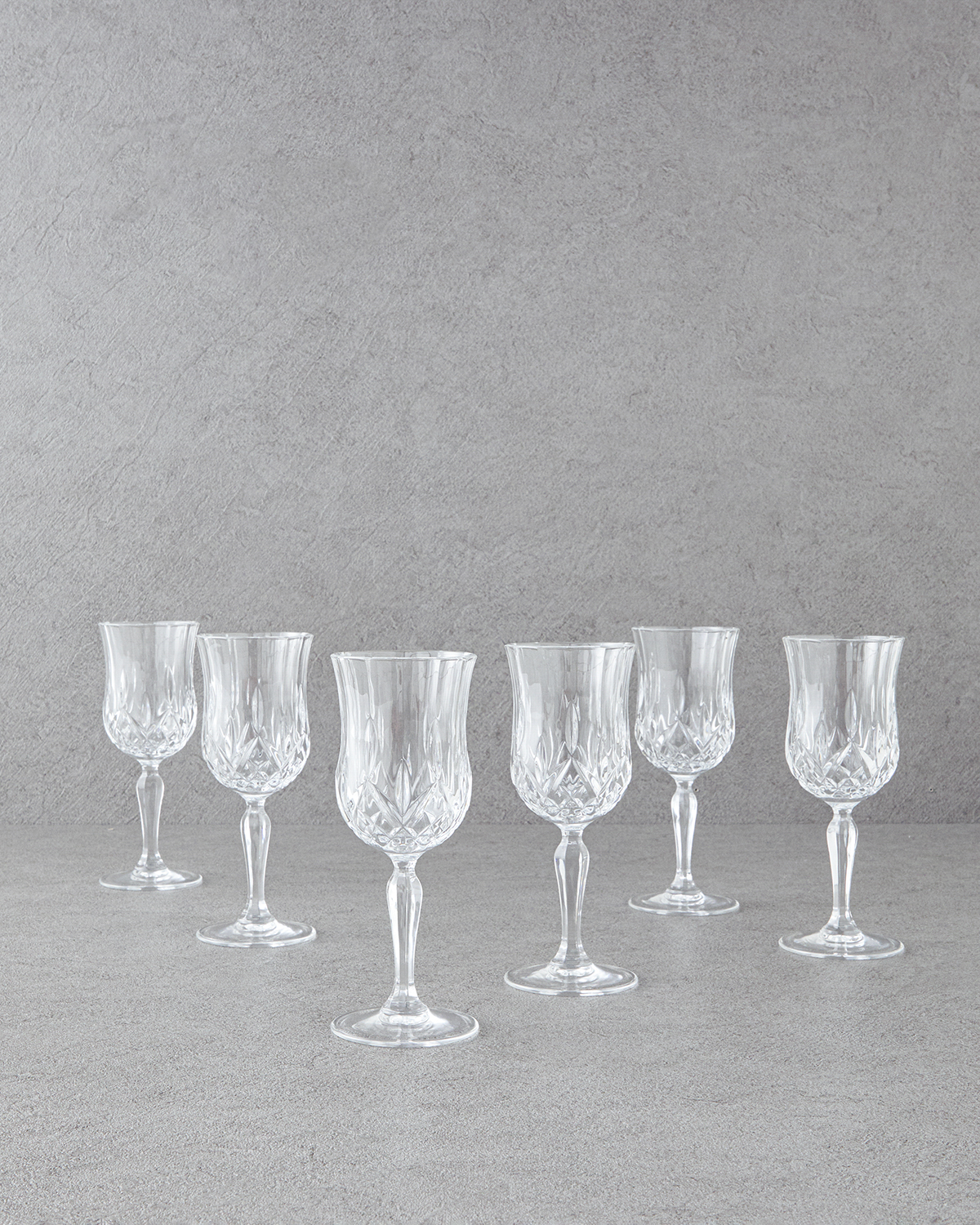 Leonora Crystalline 6 Pcs Chalice 230 Ml Transparent